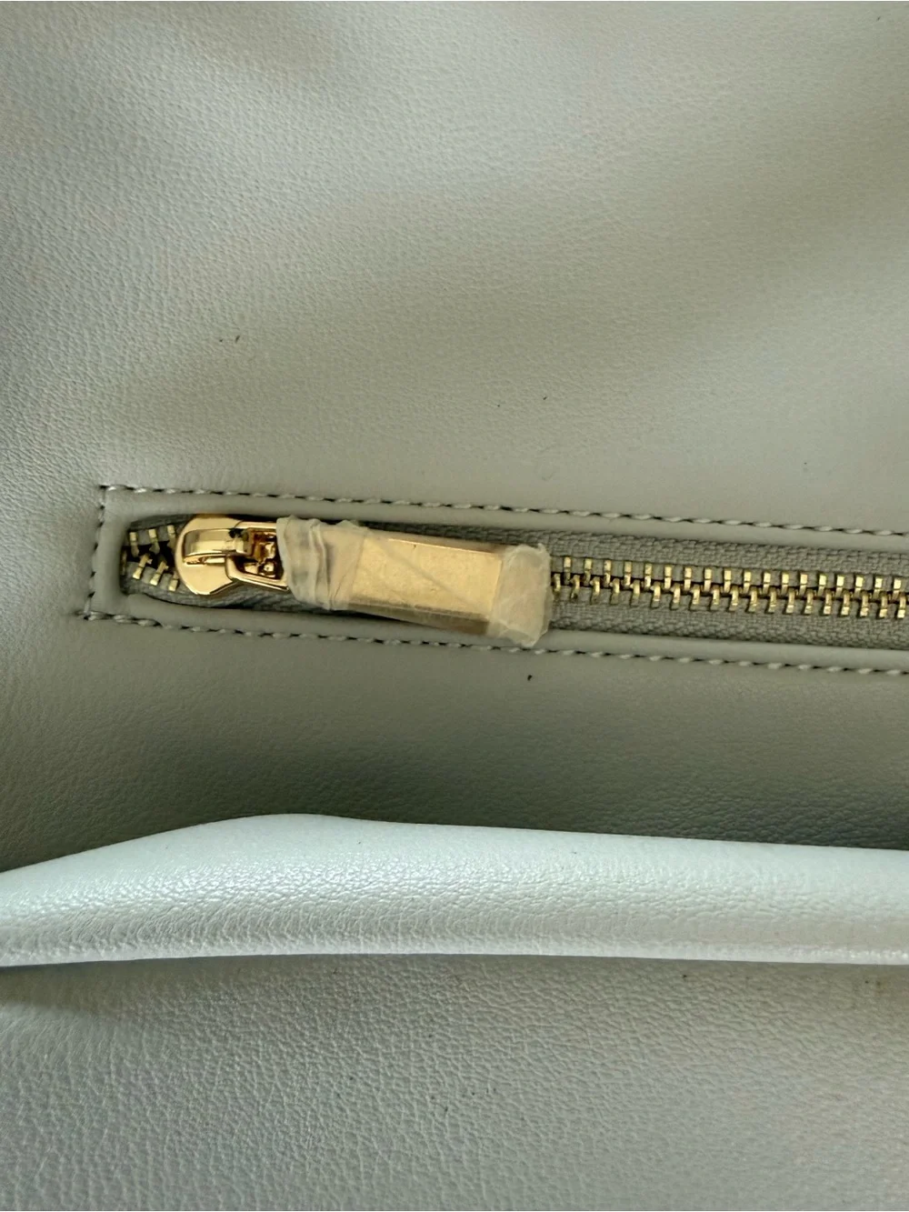 Isabelle cream leather